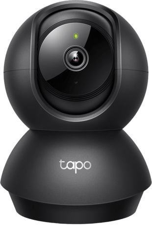Cámara de Seguridad Interior Wi-Fi 360°, 1080p Full HD, Visión Nocturna 12 m, Detección IA Personas y Llanto de Bebé, Audio Bidireccional, Compatible Alexa y Google Home, Almacenamiento microSD 512 GB