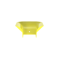 Accesorio de Control de Radio de Curvatura, Para Bajadas de Cable con Canaletas FiberRunner 4x4, Color Amarillo