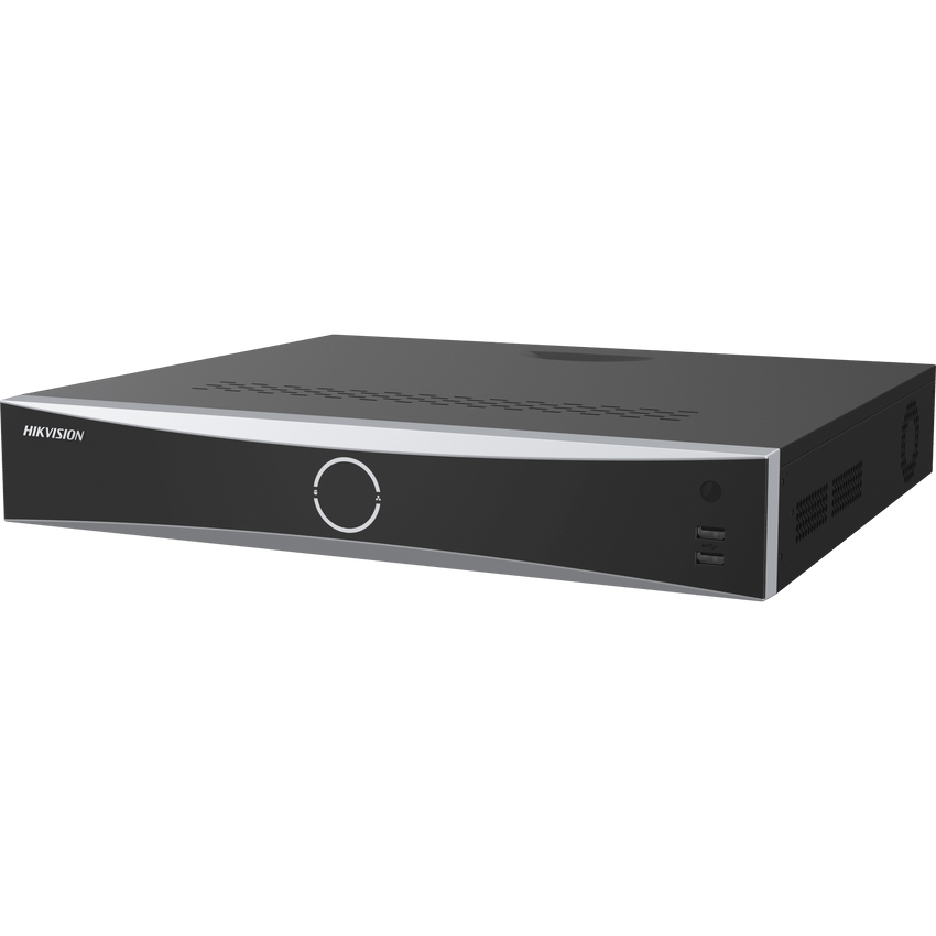 [AcuSeek] NVR 12 Megapixel (4K) / 32 Canales IP / 16 Puertos PoE+ / ACUSENSE / Reconocimiento Facial / POS / 4 Bahías de Disco Duro / HDMI en 4K / Alarmas I/O