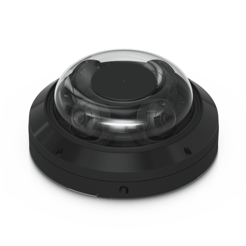 Cámara Multisensor AI de 32 MP con 4 Lentes Ajustables, Zoom Óptico 2.33×, Cobertura IR 360°, Motor AI Multi-TOPS y Alimentación PoE++ para Monitoreo de Amplia Cobertura