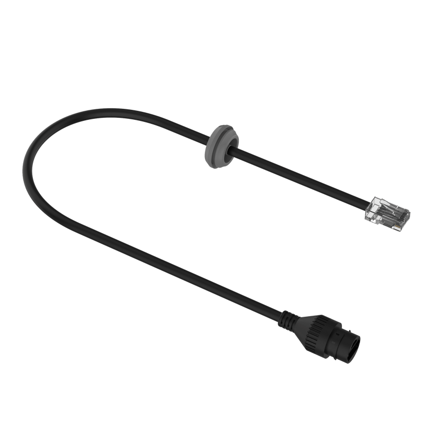 Paquete de 5 Piezas Cable Adaptador Plug-in a Pigtail Conexion Rj45 para Camaras Tipo Domo Serie Q