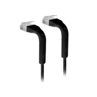 UniFi Patch Cable Cat6 Ultradelgado GbE con Botas Flexibles, Color Negro, 3 m