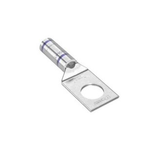 Zapata de compresión LCA6-38-L, para cal. 6 Awg, Barreno para tornillo prisionero de 3/8, 1 Pz