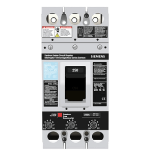 Interruptor Termomagnético 600V 3X250A, Con zapatas principales.