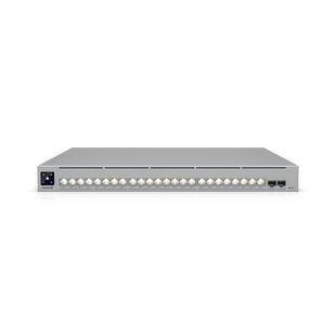 Enterprise Campus 24 PoE, Switch Empresarial Etherlighting™ PoE+++ Capa 3 de 24 Puertos (16 x 10 GbE y 8 x 2.5 GbE)  y 2 Puertos SFP28 de 25 G de Alta Disponibilidad