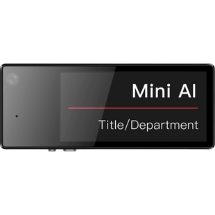 Body Camera en placa de identificación / Grabación 1600 * 1200p / Pantalla de tinta 2.13 in / Memoria Interna 64GB / Wi-Fi