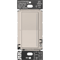 (RadioRa3) Apagador Sunnata color blanco para linea Radio Ra3, 8A de iluminacion, 5.8A Motor