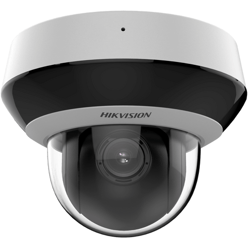 Mini Domo PTZ IP 6 Megapixel / 4X Zoom / Micrófono y Bocina Integrada / ACUSENSE / H.265+ / 20 mts IR EXIR / WDR / PoE / IK10 / IP66 / DarkFighter /  / Micro SD