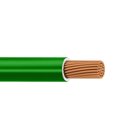 (SLY311) Cable Eléctrico de Cobre Recubierto THW-LS Calibre 12 AWG 19 Hilos Color Verde (100 Metros (328.08 Pies))