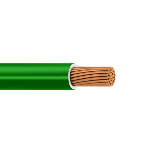 (SLY311) Cable Eléctrico de Cobre Recubierto THW-LS Calibre 12 AWG 19 Hilos Color Verde (100 Metros (328.08 Pies))