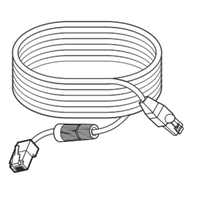 Cable Extensi�n de 15 Metros (49.21 Pies) para Colocar Lentes Remotos Compatible con C�mara PNM-9000QB Hanwha