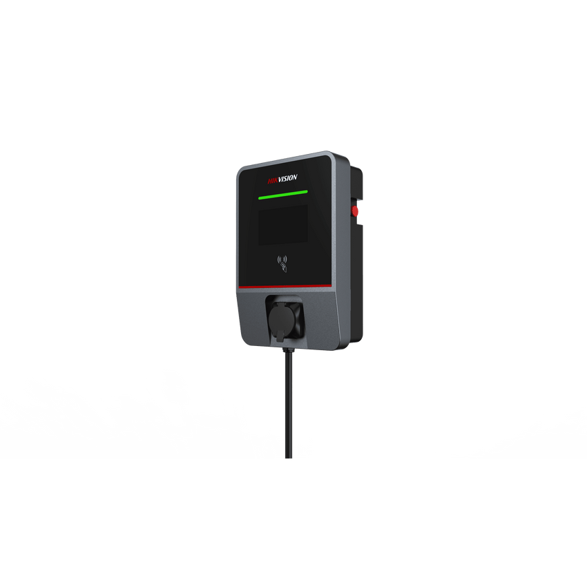 Estación de Carga AC para Vehículos Eléctricos Montaje en Pared / 22 kW / IEC62196-Type2 / 7" LCD / Protecciones Múltiples / IP55 IK07 / 4G-WiFi-Ethernet / OCPP Compatible