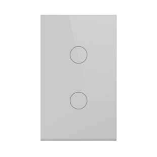 (ZigBee) Apagador switch inalámbrico ZigBee . Cable Neutro Opcional, control de 2 regresos de carga, 110V