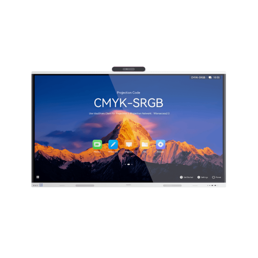 Pantalla Interactiva IdeaHub S3 para Colaboración Inteligente / 86” / Doble Cámara 4K / Harmony OS / Wi-Fi 6 / 24 Micrófonos/ BYOM / Enfoque Automático/ Baffle acústico / Gestión desde la nube
