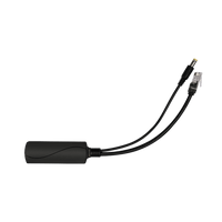 Splitter PoE / IEEE 802.3af/at / 30W / Puerto Gigabit / Salida DC 12V 2A / Indicadores LED / 95x26x20 mm (3.74x1.02x0.79 in)
