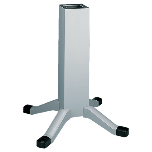 Pedestal de Acero con Patas para Gabinete HMI / 914 x 102 x 102 mm / Acero Suave / Pintura en Polvo Gris ANSI 61 / Altura Ergonómica 914 mm (36 in)