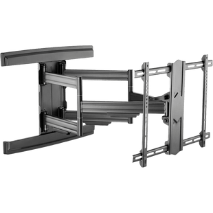 Soporte de Pared Articulado para Pantallas 37" a 85" / Extensión 800 mm / Capacidad de Carga 69.9 kg / Gestión Integrada de Cables / Patrones VESA Múltiples / Inclinación con Bloqueo