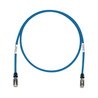 Patch Cord Cat6A, Blindado S/FTP, CM/LS0H, 20 m, Color Azul