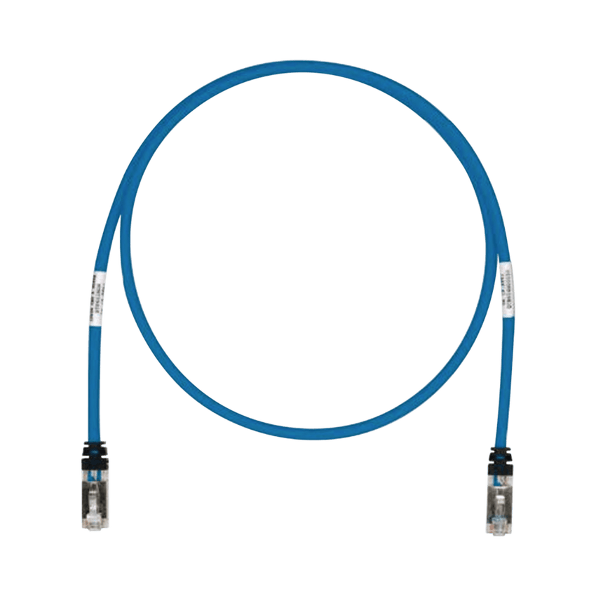 Patch Cord Cat6A, Blindado S/FTP, CM/LS0H, 20 m, Color Azul