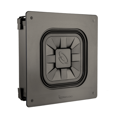 Subwoofer In-Wall 10" | 250 Watts | Sensibilidad 83 dB | Respuesta de Frecuencia 45-90 Hz | Salida Máxima 107 dB | Impedancia 4&Omega;