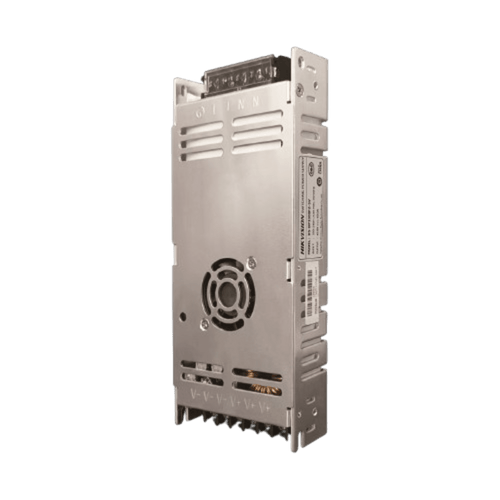 Fuente de Alimentación Hikvision 5V DC / 60A / 300W / Protección Cortocircuito y Sobrecarga / Convección por Ventilador / Rango Temperatura -40°C a 70°C / Cumplimiento 3C