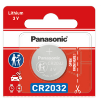 Batería de litio CR2032 de 3 V a 225 mAh (No recargable)