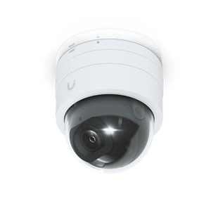 Cámara IP UniFi G5 Domo Ultra, de bajo perfil para interior, 2K (4MPX), ángulo amplio 102.4°, visión nocturna IR hasta 20 mts, detección de eventos, para pared o techo