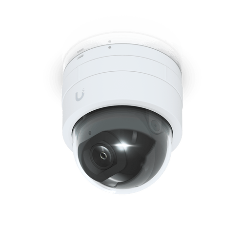 Cámara IP UniFi G5 Domo Ultra, de bajo perfil para interior, 2K (4MPX), ángulo amplio 102.4°, visión nocturna IR hasta 20 mts, detección de eventos, para pared o techo