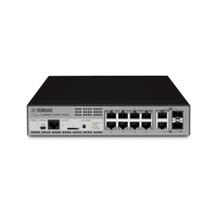 SWITCH DE RED L2 INTELIGENTE CON 10 PUERTOS POE AT 30W P/ DANTE