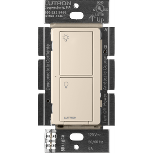 (Caseta Wireless) Interruptor Inteligente On/Off, requiere cable neutro. 6A, /120V