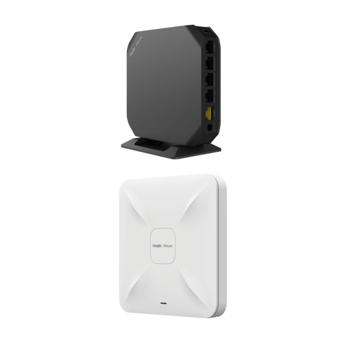 Equipos Ruijie DEMO Ideal para Probar Integraciones de Redes en Oficina / Hotel con Mesh