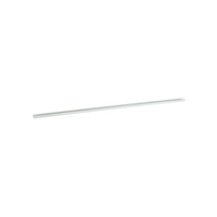 Canaleta LD3 de PVC rígido, con cinta adhesiva para instalación sin herramientas, 19.6 x 12 x 1828.8 mm, Color Blanco