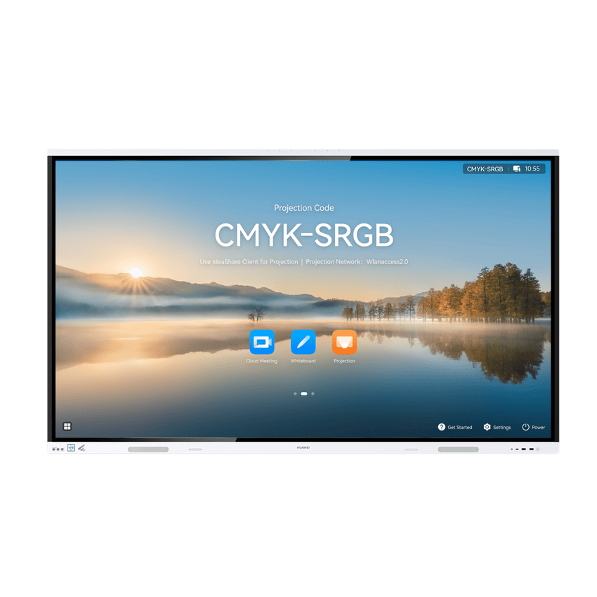 Pantalla Interactiva IdeaHub Board 3 PRO de 86" para Colaboración Inteligente, 4K, Harmony OS, Wi-Fi 6
