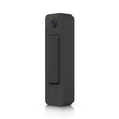 UVC Doorbell Lite – Videoportero Compacto 5 MP PoE con Visión Nocturna IR, Audio Bidireccional y Diseño Resistente al Clima, Color Negro