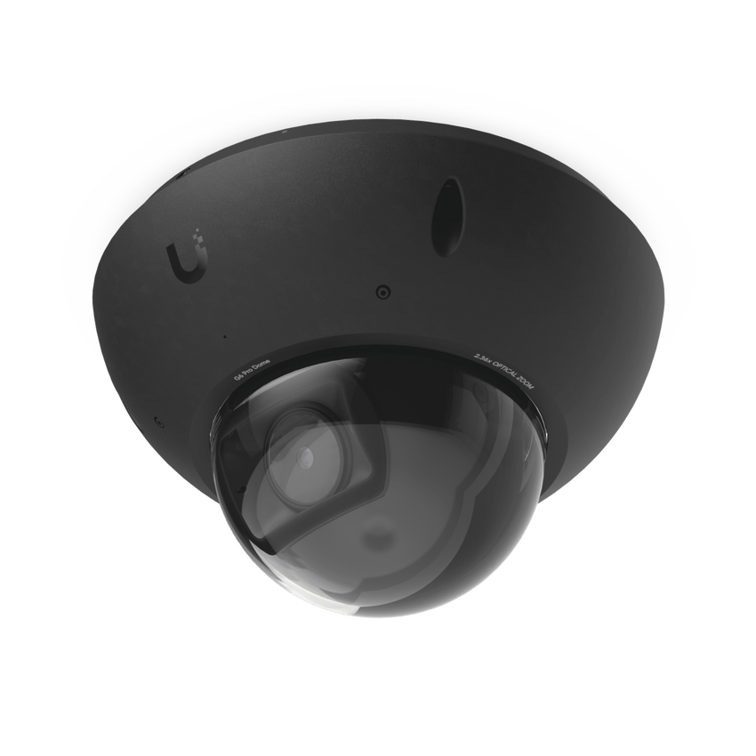 UniFi Protect G6 Pro Dome – Cámara 4K PoE+ Antivandálica y Todo Clima con Motor de IA Multi-TOPS, Zoom Óptico 2.36× y Sensor CMOS 1/1.2 y Visión Noctura IR de Largo Alcance