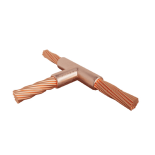 Molde para Soldadura exotemica tipo T para cable 1/0 AWG - 4/0 AWG.