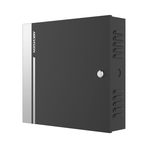 Controlador de Acceso para 1 Puerta y 2 Lectores Wiegand o RS485 / Incluye Gabinete y Fuente de Alimentación 12Vcc/8A / Soporta Batería de Respaldo /  Wiegand y RS-485 / 10,000 Tarjetas