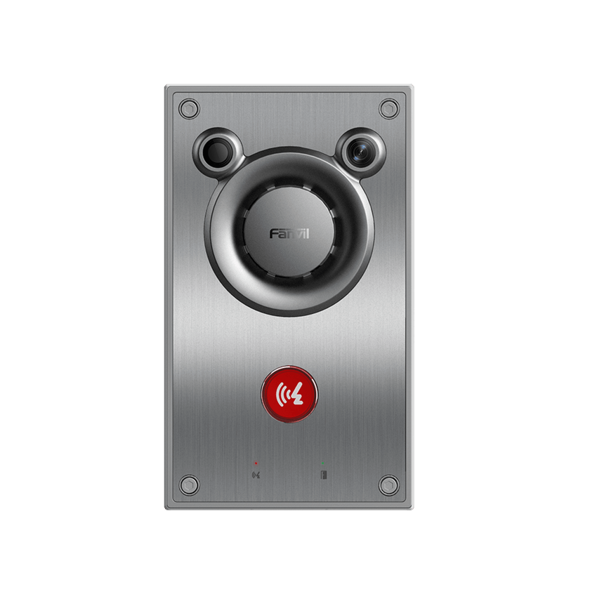 Video Intercomunicador IP con Cámara 4MP / Altavoz 10W / 2 Líneas SIP / IP66 e IK10 Anti-vandálico / PoE 802.3af / Visión Nocturna IR y HDR / -40°C a 70°C