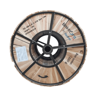 Carrete de 4 km de Fibra Óptica Aérea Figura 8 Armada Antirroedor G.652D, Monomodo de 48 Hilos, Exterior, Span 120
