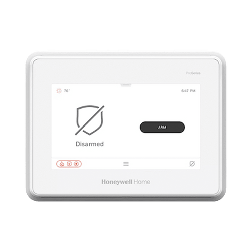 Sistema de Alarma con Pantalla Touch de 7" Compatible con sensores Inalambricos DSC, Bosh, 2GIG,ITI y Serie 5800 agregando el modulo PROTAKEOVR1