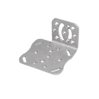 Placa de Montaje / Acero Inoxidable 4 mm / Ajuste Angular / Para Cámaras MV440-MV500 / 80x80x60 mm (3.15x3.15x2.36 in)