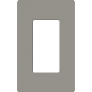 Tapa Color Cobblestone para interruptor o dimmer Lutron, 1 gang, limpio y moderno