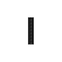 Altavoz De Arreglo Lineal Tipo Torre, 187°H/21°V, Con 8 Bocinas Alta Fidelidad, Ideal Para Entornos Reverberantes, Consumo 80W, Color Negro, Certificado UL 1480, Serie LineWave