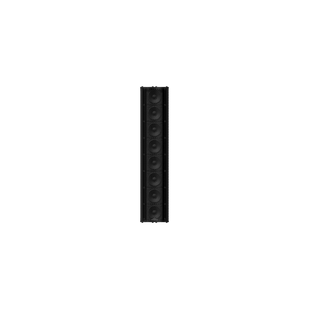 Altavoz De Arreglo Lineal Tipo Torre, 187°H/21°V, Con 8 Bocinas Alta Fidelidad, Ideal Para Entornos Reverberantes, Consumo 80W, Color Negro, Certificado UL 1480, Serie LineWave
