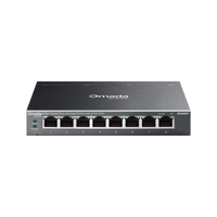 Switch Gigabit Easy Managed 8 Puertos / PoE+ 64W / Cloud Management Omada / 16 Gbps Switching / Fanless / Desktop-Wall Mount