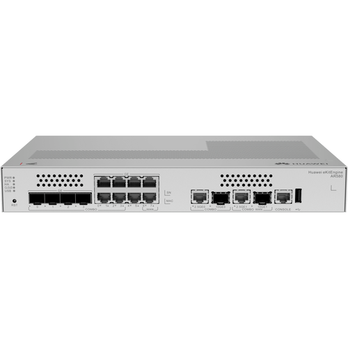 Router / LAN: 1 SFP+ & 6×GE / WAN: 1× SFP+ & 2×GE / 500 Usuarios / 64 APs Gestionables / 500 Túneles IPsec / 2 Gbps / Firewall NGFW IPS Antivirus