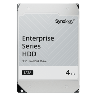 Disco Duro SATA de 3,5" Serie Plus / Capacidad 4TB / Interfaz SATA 6 GB/s / Tecnología CMR / MTBF de 1,2 Millón de Horas / Carga de Trabajo de 180 TB/año / Compatible con Synology DSM