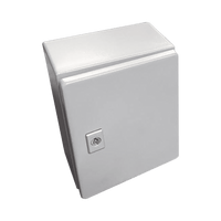 Gabinete de Acero, Nema 4 -IP 66 de 50 x 50 x 30 cm con Platina y certificado UL.