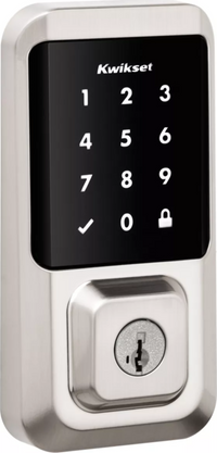 Cerradura Inteligente Touchscreen Halo Wi-Fi, SmartKey Security™, Control Remoto App, 250 Códigos Personalizados, Reversible, 4 Pilas AA, UL Certified