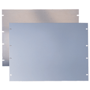 Tapa Ciega Para Rack Estándar de 19in, Plano, de Aluminio, 3 UR